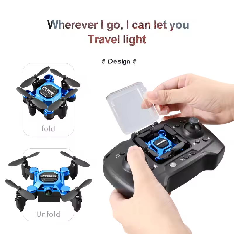 โดรนพับได้รุ่นใหม่ K04 พร้อมกล - Drone Kit Tricopter บทวิจารณ์และราคา