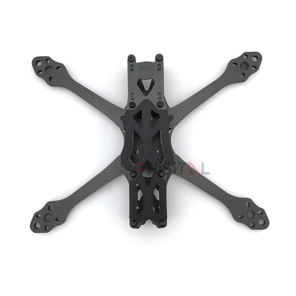 ชุดโครงควอดคอปเตอร์คาร์บอนไฟเบ - Drone Kit Racing บทวิจารณ์และราคา