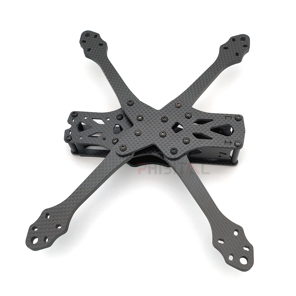 ชุดโครงควอดคอปเตอร์คาร์บอนไฟเบ - Drone Kit Racing บทวิจารณ์และราคา