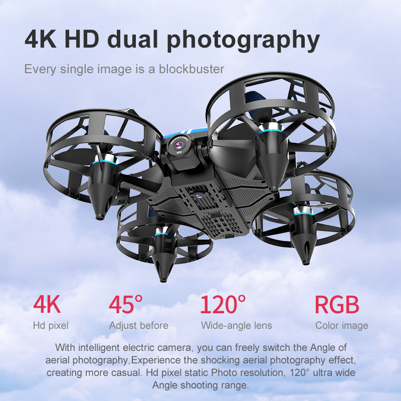 ใหม่ Mini Drone 812PRO อาชีพ H - Drone Kit Tricopter บทวิจารณ์และราคา