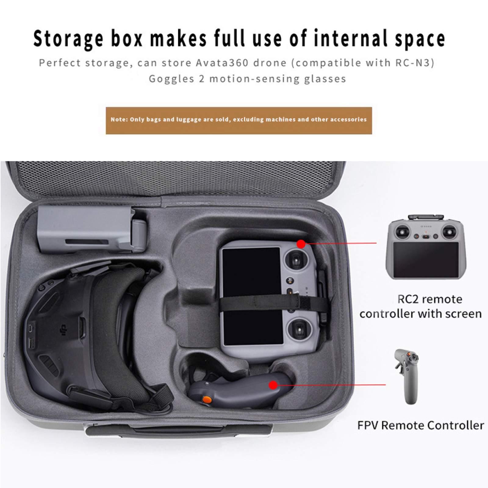 กระเป๋าใส่สำหรับพกพา ป้องกันน้ - Drone Kit Waterproof บทวิจารณ์และราคา