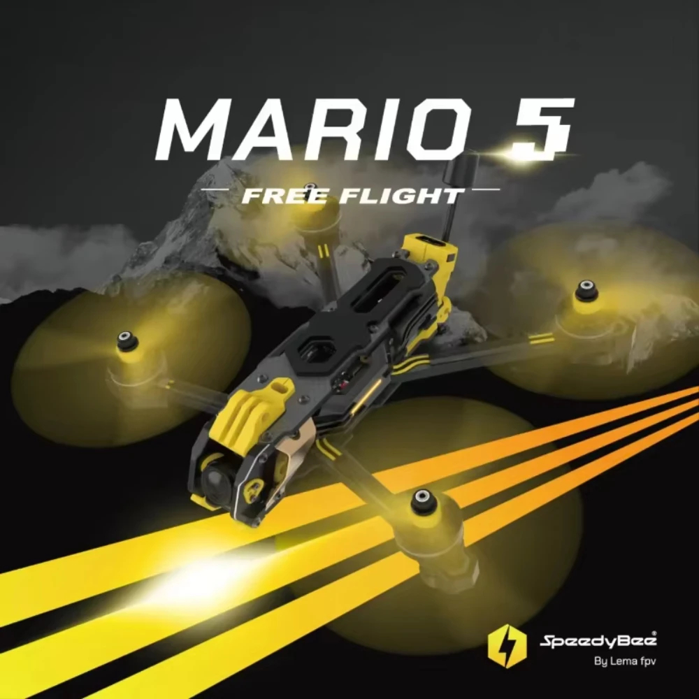 ชุดเฟรม Speedybee Mario 5 O4 ร - Drone Kit Racing บทวิจารณ์และราคา